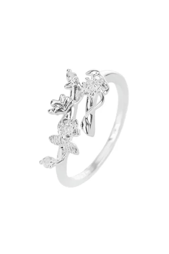 Cartoon Anime Couple Rings Opening Adjustable Finger Ring Jewelry Accessorie WY4-2