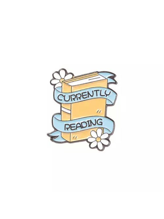Cartoon Chemistry Enamel Brooch SPORTS Math Lapel Pin Collar Acrylic Metal Clip!-Buch schön1
