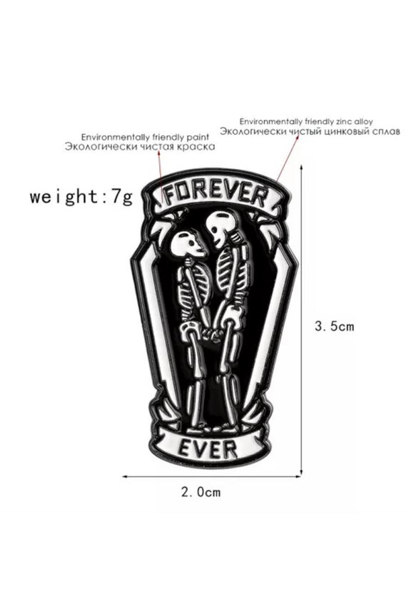 Cartoon Enamel Lapel Collar Pin Corsage Brooch Breastpin Jewelry New Arrival•-skeleton