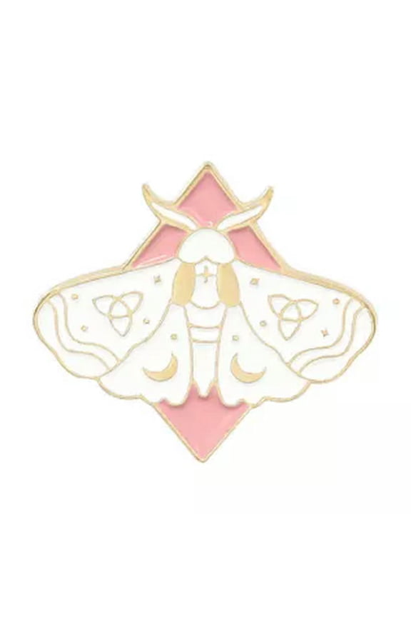 Cartoon Insect Series Enamel Pin Moth Butterfly Brooch Lapel Collars Jewelry ﹌ ➳-Animal butterfly-Style 2