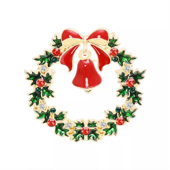 MATROOY Christmas Brooch Christmas Snowman Brooch Lapel pins Enamel Pins Backpack Badge/-F