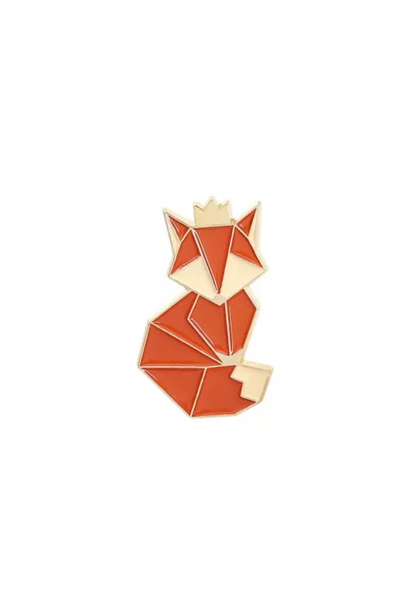 Creative Cartoon Lapel Pins Enamel Brooch Pin Collar Badge Corsage JewelryGift➳-fox