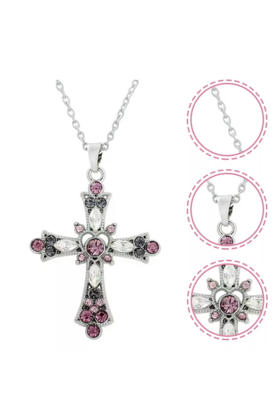 Cross Necklace Necklaces for Women Initial Bohemian