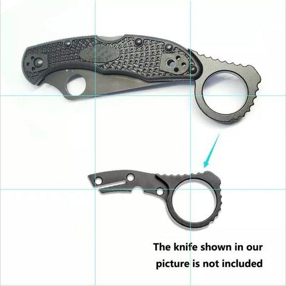 MATROOY Custom Quick Deployment Ring For Spyderco Spyderco Endura Endura C10 C12 Knives