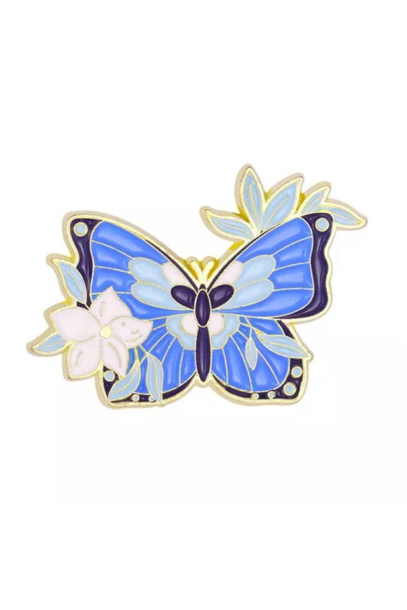 Cute Buterfly Enamel Pins Lapel Pin Badge Clothing Backpack Accessory Gifts @-XZ7084