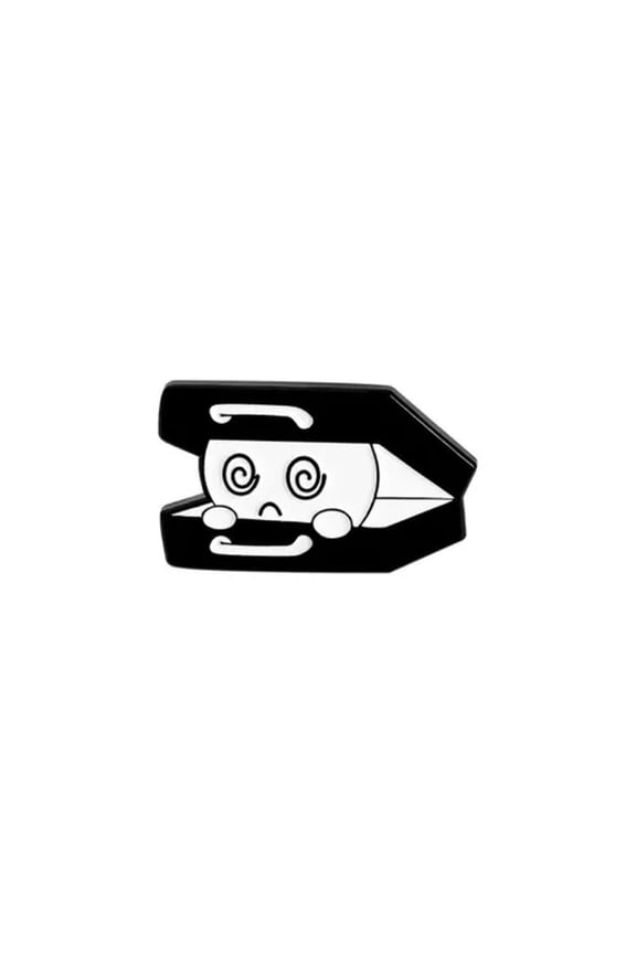 Cute ghost brooch Women's Music Ghost Brooch Cartoon spooky brooch Lapel pins-5