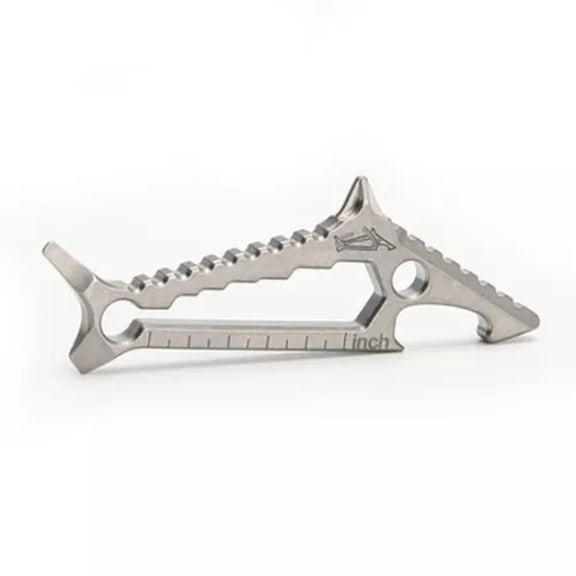 MATROOY EDC 1 PC Small Titanium Alloy Screwdriver Tool Wrench Pocket Tool-Titanium