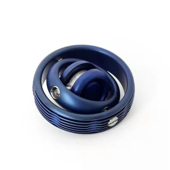 MATROOY EDC Fidget Spinner Metal Gyroscope Mechforce Fingertip Toys Stress Relief Gift-Upgrade blue