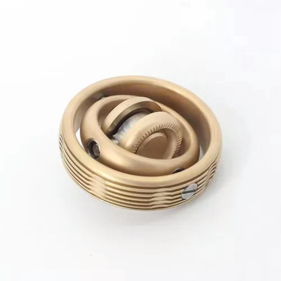 MATROOY EDC Fidget Spinner Metal Gyroscope Mechforce Fingertip Toys Stress Relief Gift-Upgrade gold