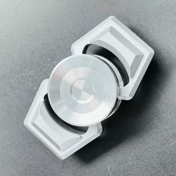 MATROOY EDC Nano Stainless steel Fidget Spinner Adult Hand Spinner Fidget Toys ADHD Tool-Stainless steel
