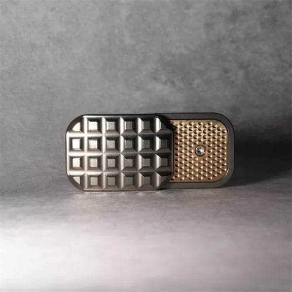MATROOY EDC Titanium Alloy Grenade Fidget Slider Fidget Toys ADHD Tool Stress Relief-Titanium Alloy Brass