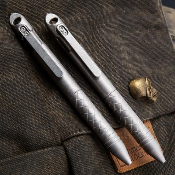 MATROOY EDC Titanium Alloy Portable Pocke Multi-function Pen With Writing Outdoor Pen