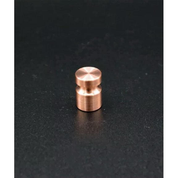 MATROOY EDC1 PC Titanium / Brass Magnet Hanging Buckle Fixed Load-bearing Multi Tool-red copper