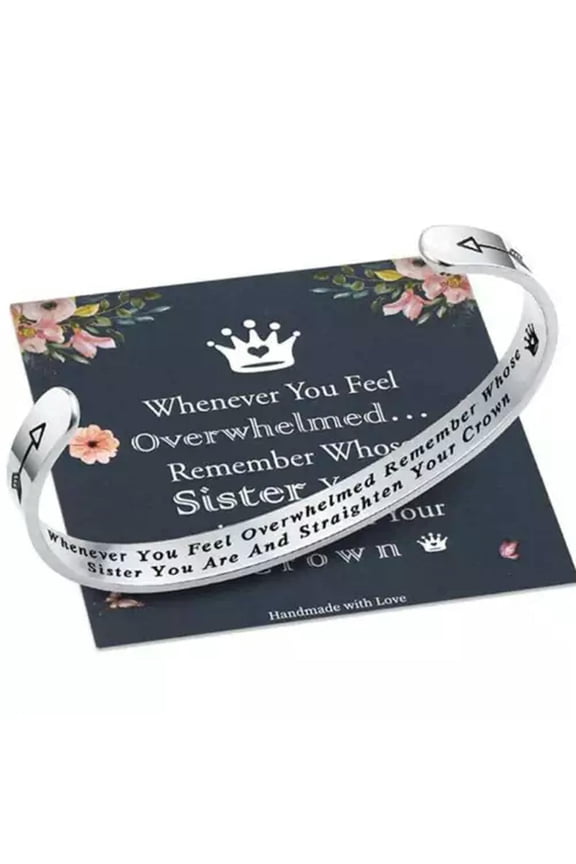 Engraved Inspirational Quotes Charm Bangles for Women-GRANDGAUGHTER gold