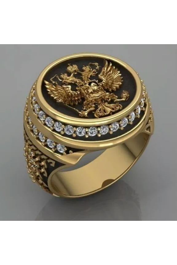 Fashion Men Viking Ring Punk Stainless Steel Rings Party Jewelry Gift Size 7-13-#1-9