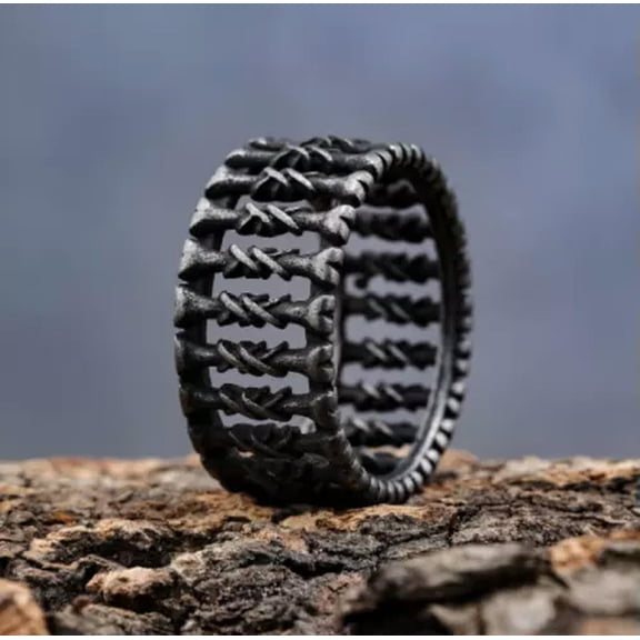 MATROOY Fashion Titanium Bone thumbtack ring 7-13 Ring Finger Rings Jewellery-10