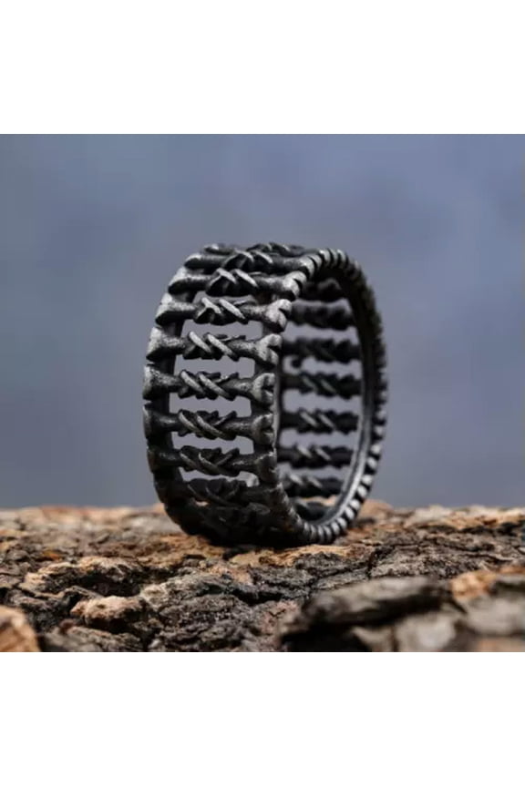 Fashion Titanium Bone thumbtack ring 7-13 Ring Finger Rings Jewellery-11