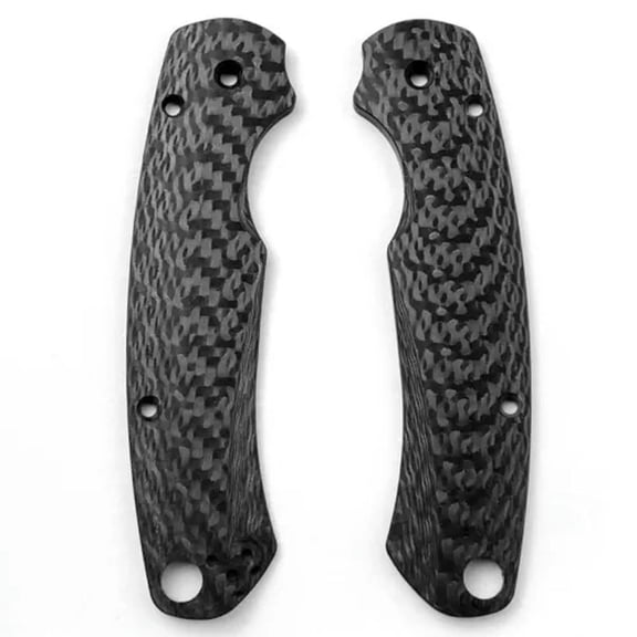 MATROOY Full 3K fiber carbon Handle Scales for Spyderco Paramilitary 2 Para 2 C81 PM2