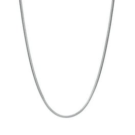 Snake Chain Necklace 1.5mm 316L Stainless Steel Hypoallergenic Snake Chain Necklace 1.5mm 316L Stainless Steel Hypoallergenic