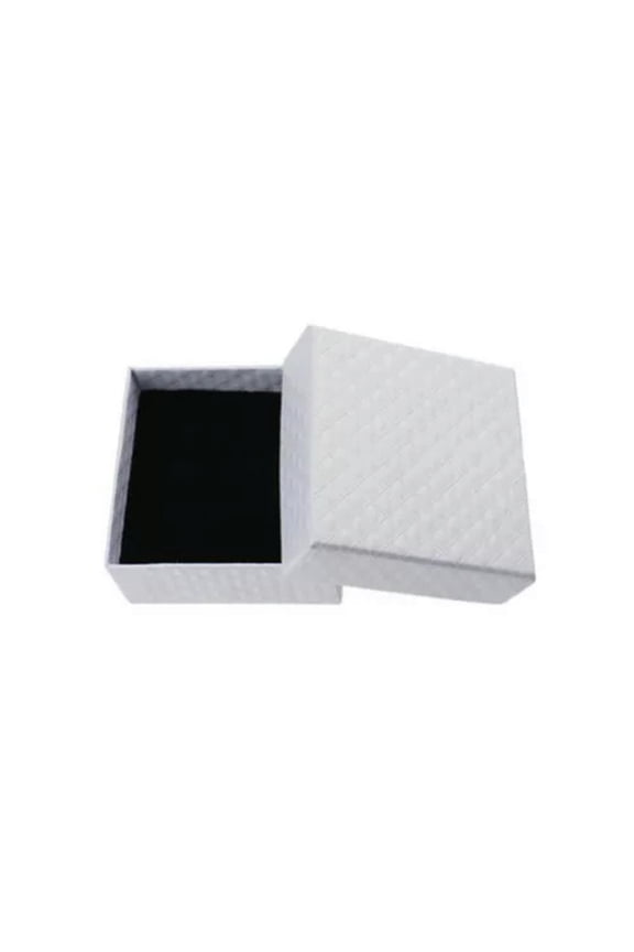 Jewellery Box Necklace Earrings Ring Set Small Love Gift Box Gift Storage Case-white