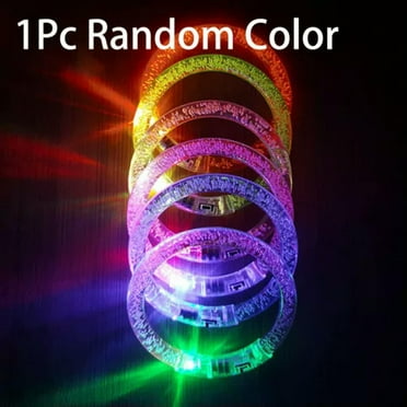 MATROOY LED Glow Sticks Bracelets LED Bracelets Party Supplies Glow in The Dark Bangle-Multi