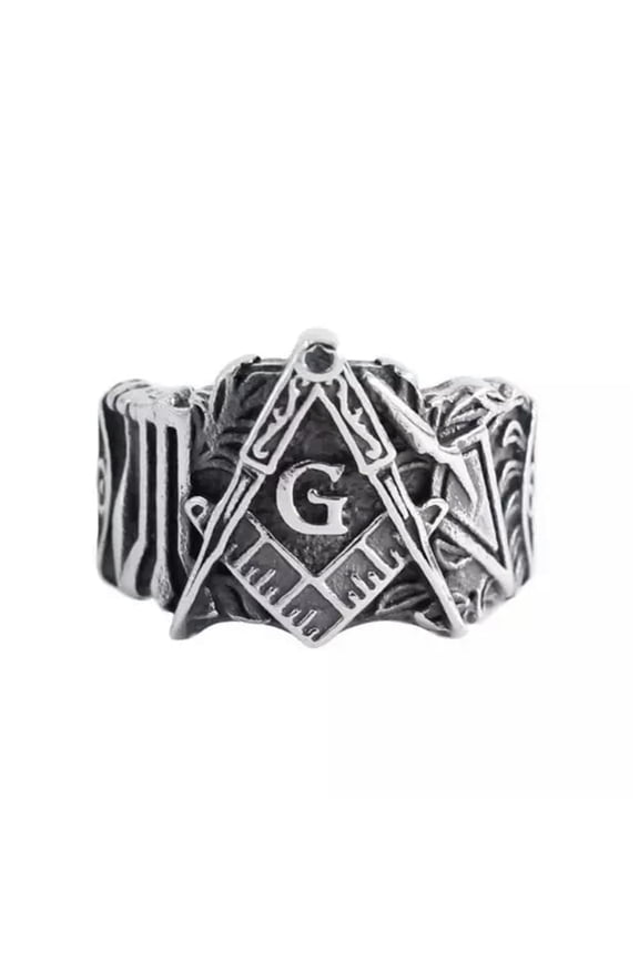 Latest Design Stainless Steel Ring Masonic jewelry freemason Cheap Masonic Rings-9