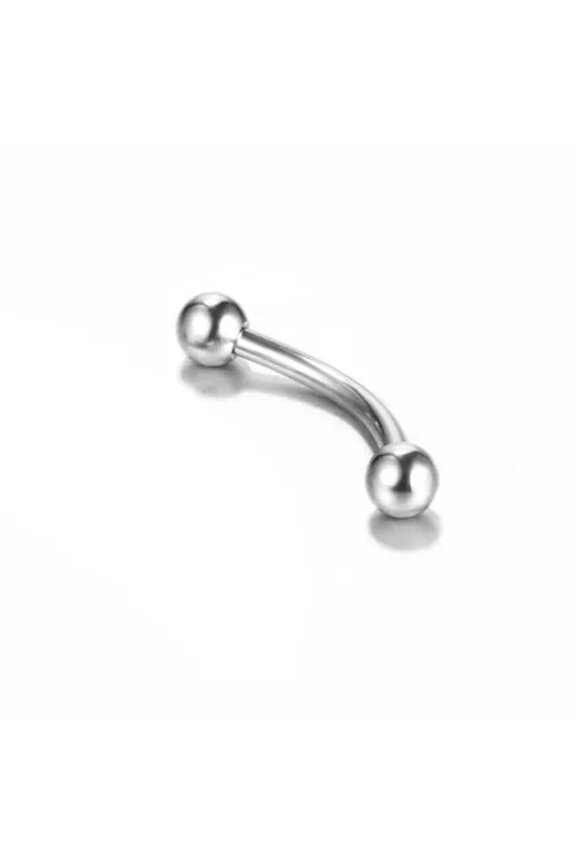 Lip Ring Body Piercing Ring Eyebrow Nails Body Piercing Lip Nails Ear Stud --silver-spherical