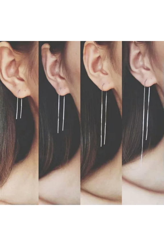 Long Chain Ear Thread Threader Earring Drop Tassels Ear Line Jewelry-9.cm