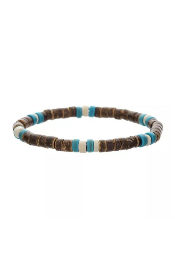 Men Beaded Bracelet Surfer Style Bracelet Men Bracelet Stack Stacking Bracelet-5#