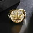 thumbnail image 1 of MATROOY Men Fashion Viking Rings Punk Stainless Steel Ring Party Jewelry Gifts Size 6-13-#5-9, 1 of 4