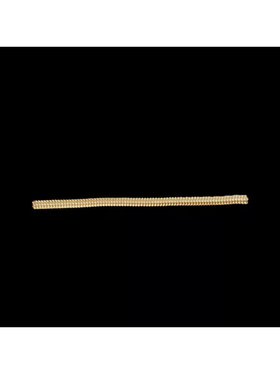 Men/Women Ring Adjustable Cord Spiral Wrap Ring Adjustable String Accessories-Gold 1.2*3.5*100mm