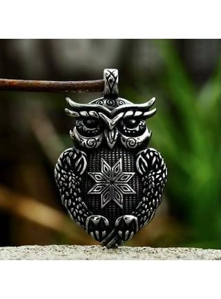 Watchmen owl pendant owl pendant animal pendant men's fashion necklace women's necklace owl necklace magic necklace magic necklace