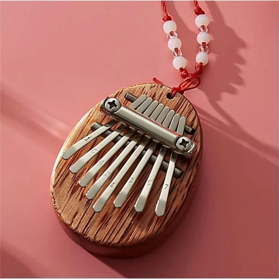 MATROOY Mini 8 Keys Kalimba Thumb PianoSound Finger Keyboard Musical Hand Toy Gift