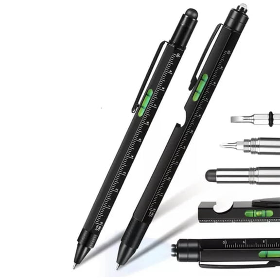 MATROOY Multi Tool with LED Stylus Level Screwdriver Flathead Cool Gadgets Gifts for Men