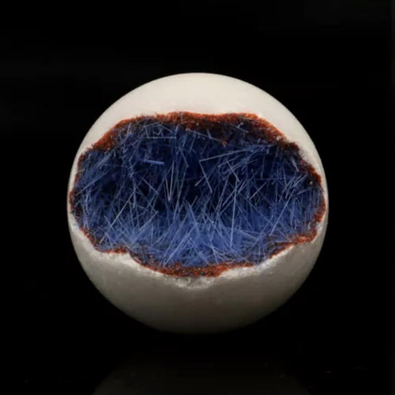 MATROOY Natural Goethite Crystal Quartz Energy Ore Healing Decoration Mineral Specimen-Blue