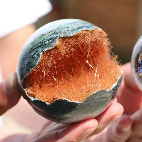 MATROOY Natural Goethite Crystal Quartz Energy Ore Healing Decoration Mineral Specimen1X
