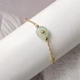 MATROOY Natural Quartz All-match Titanium steel Bracelet Quartz Crystal ...
