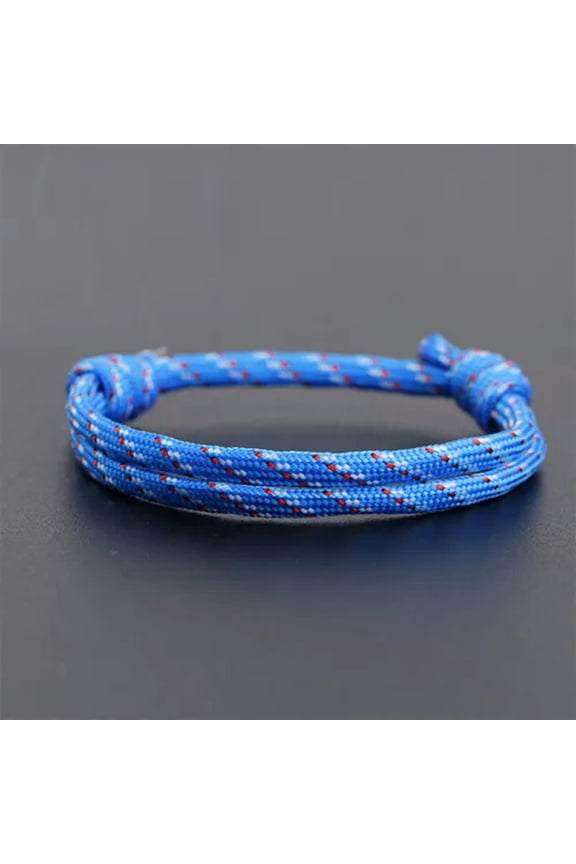 Nautical Braided Rope Surfer Bracelets Handmade Adjustable Rope Bracelet Gift-A4