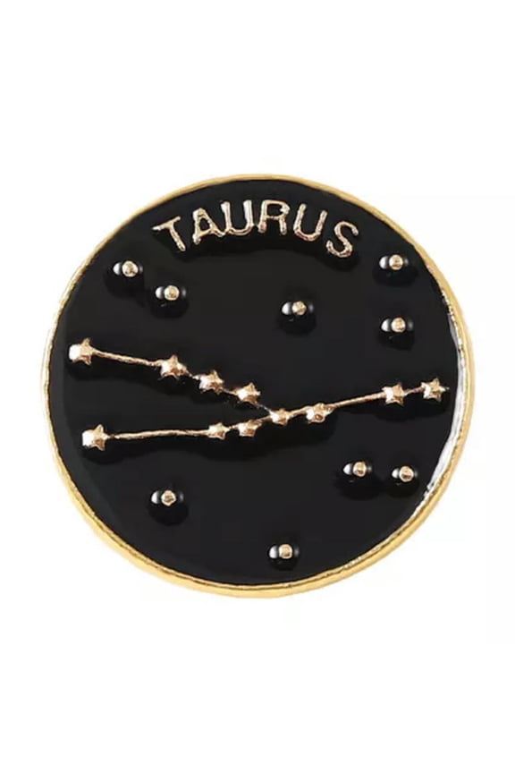 New Constellation Brooch Aries Scorpio Gemini Brooch Leo Taurus Cancer brooch !-5