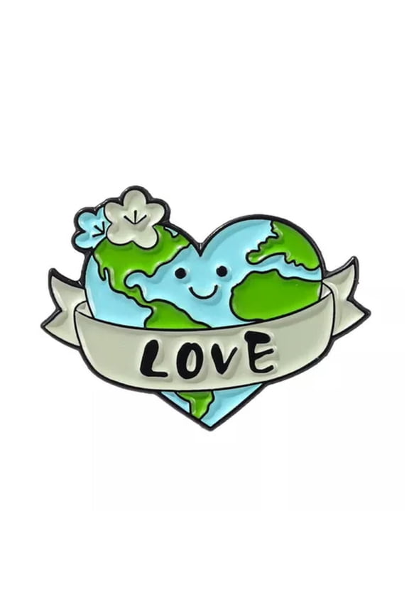 Panda Tarot Animal Brooches Cartoon Lapel Pin Corsage Enamel Badge Brooch# #-Green Earth 41