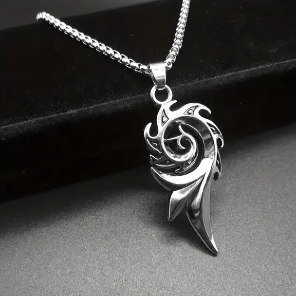 MATROOY Phoenix Flame Cyclone Necklace
