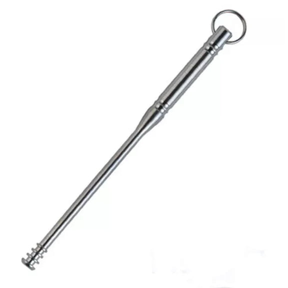 MATROOY Portable Titanium Alloy Ear Pick W/Keyring Ear Wax Remover EDC Multi Tool-C