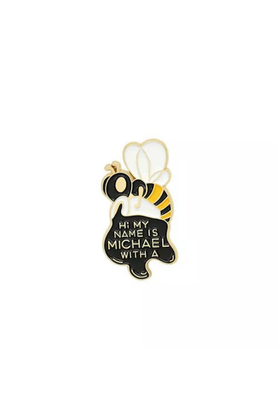 Punk Halloween Enamel Brooch Pins Shirt Collar Lapel Pin Necktie Clip Gift Bee~-Bee#4