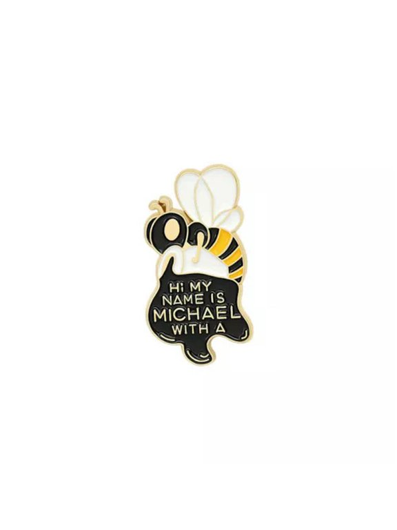 Punk Halloween Enamel Brooch Pins Shirt Collar Lapel Pin Necktie Clip Gift Bee~-Bee#4