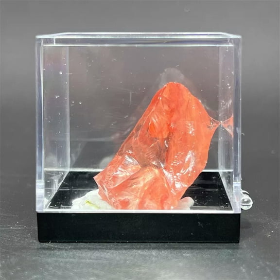 MATROOY Raw Large Cherry Quartz Rough Crystal Mineral Rocks Chunks Specimens+Box 1PC