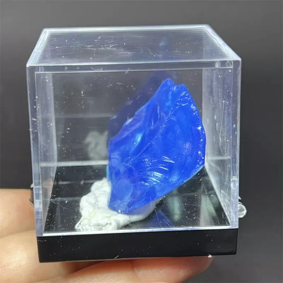 MATROOY Raw Rough Blue Opalite Rocks Crystal Mineral Chunks Specimens Healing+Box 1PC