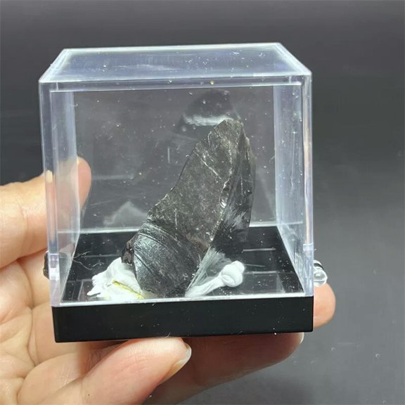 MATROOY Raw Rough Natural Obsidian Rocks Chunks Crystal Mineral Reiki Specimen+Box 1PC