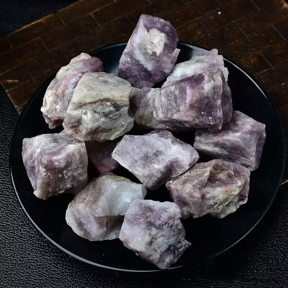MATROOY Raw Rough Natural Plum flower stone Rocks Chunks Crystal Chakra Specimen 1PC