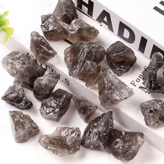 MATROOY Raw Rough Natural Smoky quartz Rocks Chunks Crystal Chakra Healing Specimen 1PC