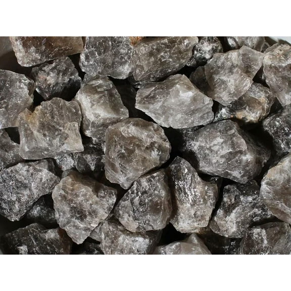 MATROOY Raw Rough Smoky Quartz Chunk Healing Crystal Specimens Rock Ornament 1PCS